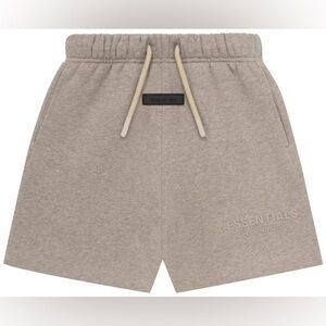 Essentials Fear of God Sweat Shorts Light Heather Oatmeal Men's Large Streetwear